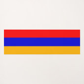 Patriottische Yoga Mats met vlag van Armenië Yogamat (Achterkant (horizontaal))