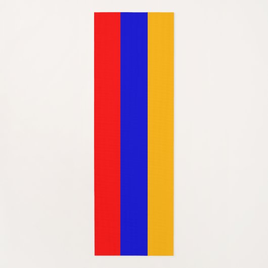 Patriottische Yoga Mats met vlag van Armenië Yogamat (Voorkant)