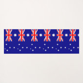 Patriottische Yoga Mats met vlag van Australië Yogamat (Achterkant (horizontaal))