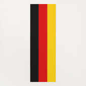 Patriottische Yoga Mats met vlag van Duitsland Yogamat (Achterkant)