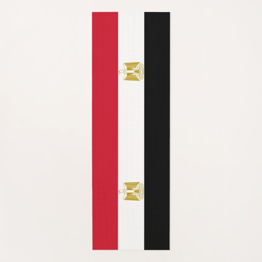 Patriottische Yoga Mats met vlag van Egypte Yogamat (Voorkant)