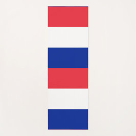 Patriottische Yoga Mats met vlag van Frankrijk Yogamat