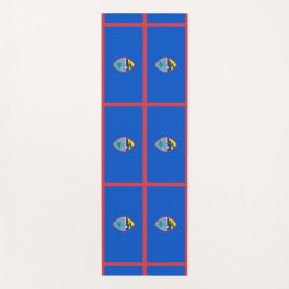Patriottische Yoga Mats met vlag van Guam, Verenig Yogamat