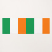 Patriottische Yoga Mats met vlag van Ierland Yogamat (Achterkant (horizontaal))