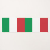 Patriottische Yoga Mats met vlag van Italië Yogamat (Achterkant (horizontaal))
