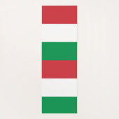 Patriottische Yoga Mats met vlag van Italië Yogamat (Achterkant)