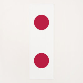 Patriottische Yoga Mats met vlag van Japan Yogamat