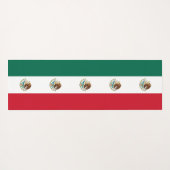 Patriottische Yoga Mats met vlag van Mexico Yogamat (Achterkant (horizontaal))