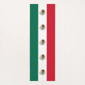 Patriottische Yoga Mats met vlag van Mexico Yogamat (Achterkant)