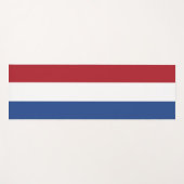 Patriottische Yoga Mats met vlag van Nederland Yogamat (Voorkant (horizontaal))