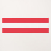 Patriottische Yoga Mats met vlag van Oostenrijk Yogamat (Achterkant (horizontaal))