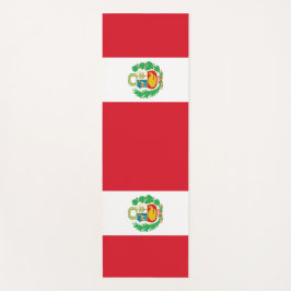 Patriottische Yoga Mats met vlag van Peru Yogamat