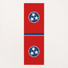 Patriottische Yoga Mats met vlag van Tennessee Yogamat