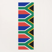 Patriottische Yoga Mats met vlag van Zuid-Afrika Yogamat (Achterkant)