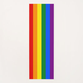 Patriottische Yoga Matten met Pride vlag van LGBT