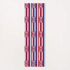 Patriottische Yoga Matten met vlag van Hawaï, Vere