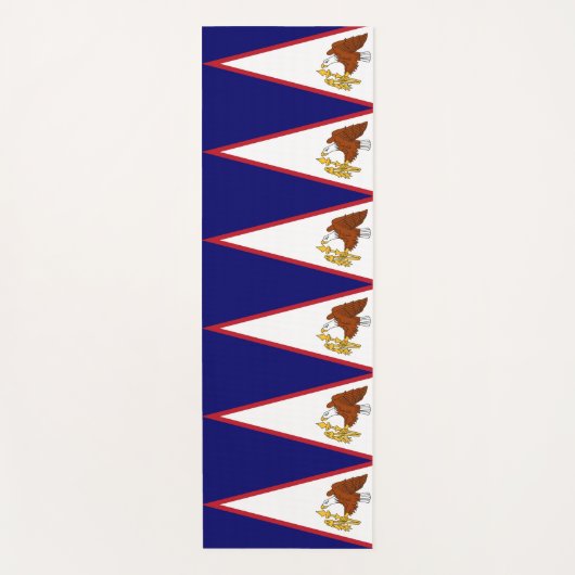 Patriottische yogamatten met vlag van Amerikaans-S Yogamat (Voorkant)