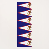 Patriottische yogamatten met vlag van Amerikaans-S Yogamat (Achterkant)