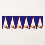 Patriottische yogamatten met vlag van Amerikaans-S Yogamat (Voorkant (horizontaal))