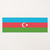 Patriottische yogamatten met vlag van Azerbeidzjan Yogamat (Voorkant (horizontaal))