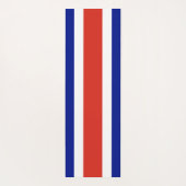 Patriottische yogamatten met vlag van Costa Rica Yogamat (Achterkant)