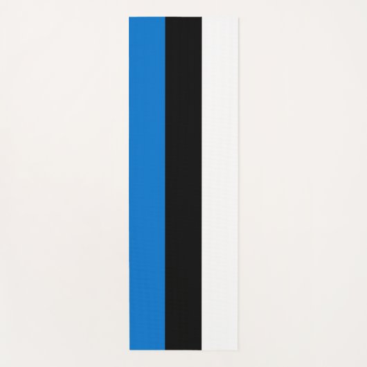 Patriottische yogamatten met vlag van Estland Yogamat (Voorkant)