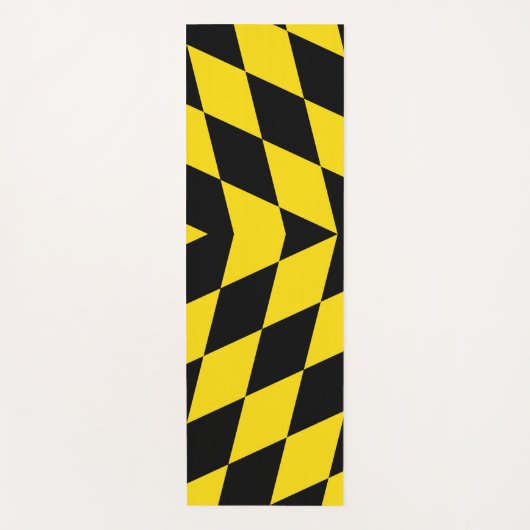 Patriottische yogamatten met vlag van München Yogamat (Voorkant)