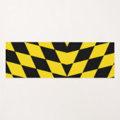 Patriottische yogamatten met vlag van München Yogamat (Voorkant (horizontaal))