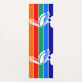 Patriottische yogamatten met vlag van St. Petersbu Yogamat (Voorkant)