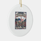 Patriottische Zeepmaker Keramisch Ornament (Rechts)