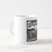 Patriottische Zeepmaker Koffiemok (Voorkant links)
