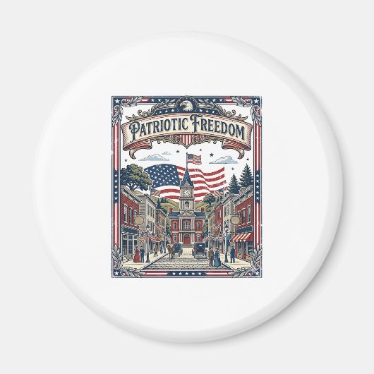 Patriottische Zeepmaker Magneet (Voorkant)