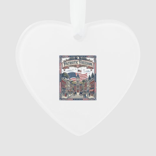 Patriottische Zeepmaker Ornament (voorkant)