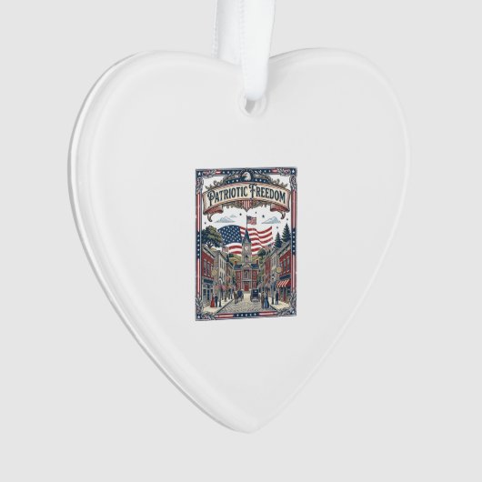 Patriottische Zeepmaker Ornament (voorkant)