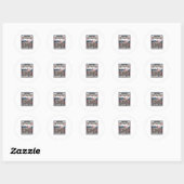 Patriottische Zeepmaker Ronde Sticker (Vel)