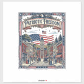 Patriottische Zeepmaker Sticker (Vel)