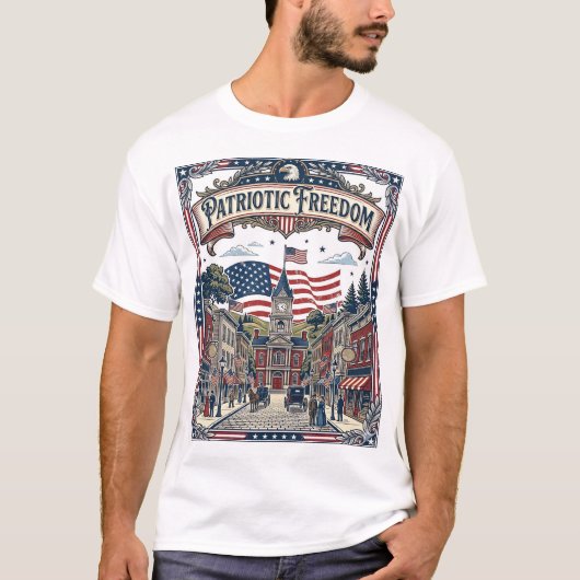 Patriottische Zeepmaker T-shirt (Voorkant)