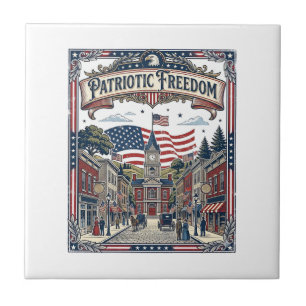 Patriottische Zeepmaker Tegeltje