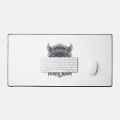 Patriottische Zeeschildpad Bureaumat (Keyboard & Muis)