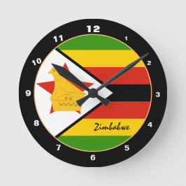 Patriottische Zimbabwaanse vlag, Zimbabwe Home /de Ronde Klok