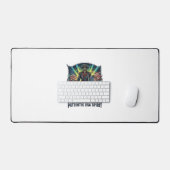 Patriottische Zombie Patriottische Generaal Zombie Bureaumat (Keyboard & Muis)