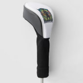 Patriottische Zombie Patriottische Generaal Zombie Golfheadcover (Schuin)