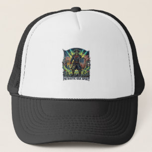 Patriottische Zombie Patriottische Generaal Zombie Trucker Pet