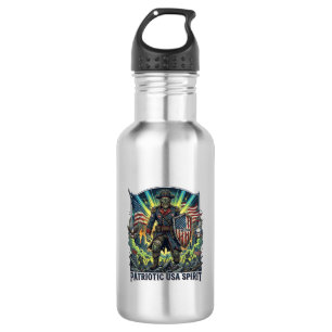 Patriottische Zombie Patriottische Generaal Zombie Waterfles