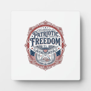 Patriottische zondag brunch vector grafische tee_1 fotoplaat