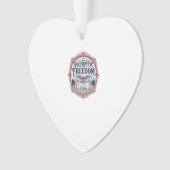 Patriottische zondag brunch vector grafische tee_1 ornament (voorkant)