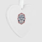 Patriottische zondag brunch vector grafische tee_1 ornament (voorkant)