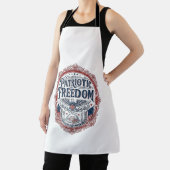 Patriottische zondag brunch vector grafische tee_1 schort (Insitu)