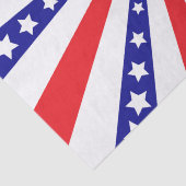 Patriottische Zonne Uitbarsting Tissuepapier (Detail)