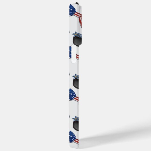 PATRIOTTISCHE ZONNEBRIL ROZEN BOOG STROPDASSEN Case-Mate iPhone CASE (Achterkant / Rechts)